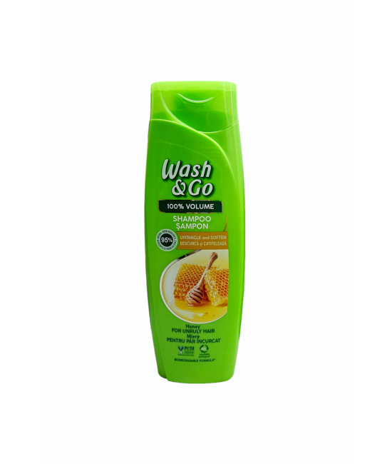 Wash&Go 360мл. Шампоан за обем с екстракт от мед